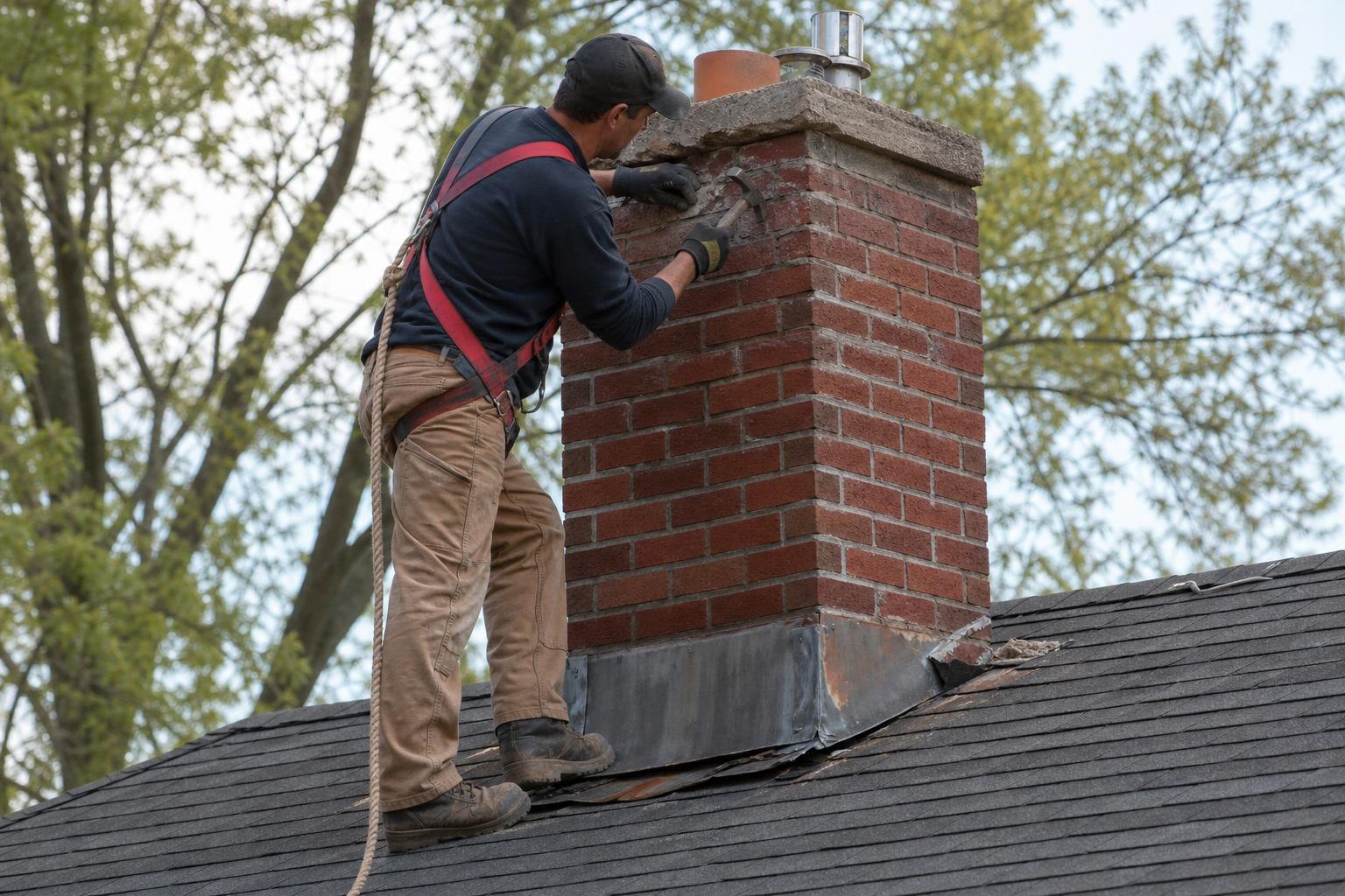 Chimney Cap Installation